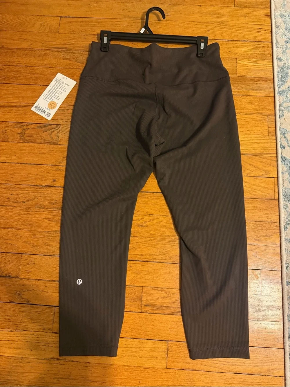 Lululemon Wunder Train  Ribbed HR Crop 23”